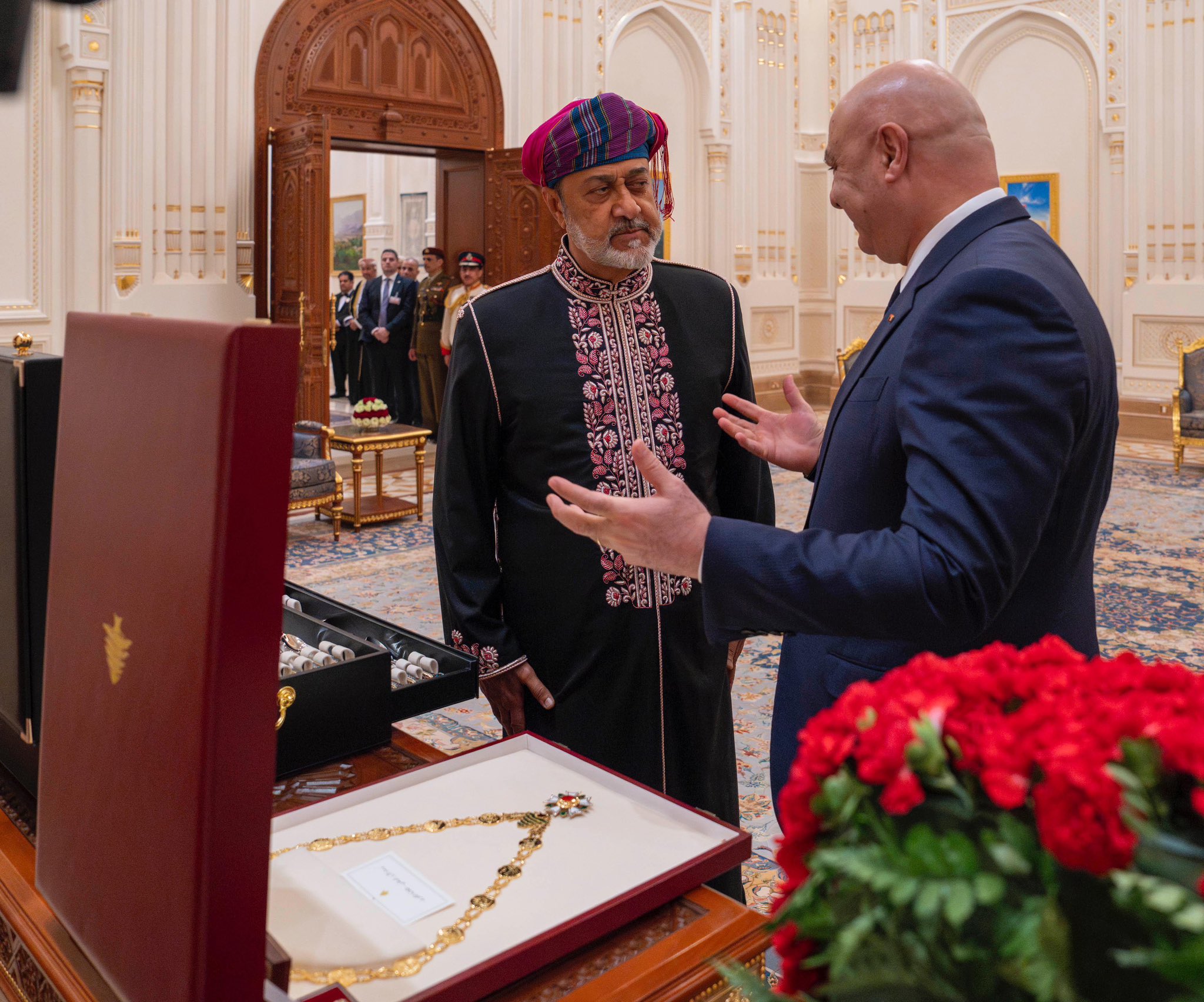 مشاركة السفير في مأدبة عشاء رسمية 