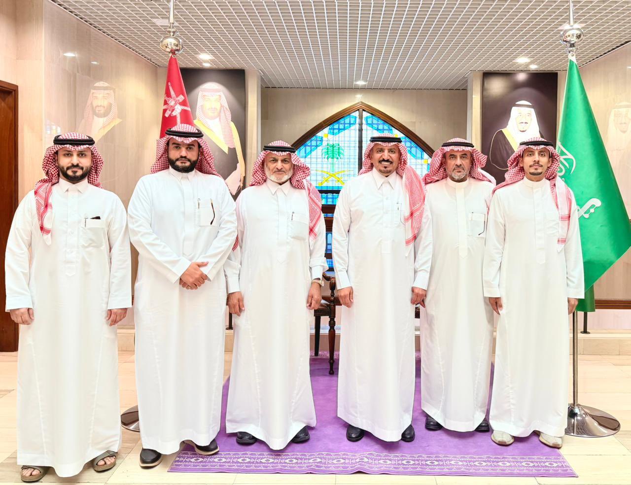 استقبال وفد البرنامج السعودي لتنمية وإعمار اليمن